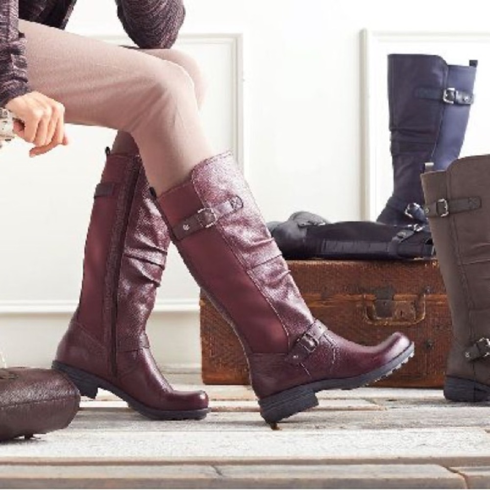 Burgundy Earth Orgins Penelope Boots